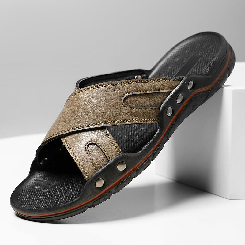 Herren Komfortable Freizeitsandalen mit rutschfester Sohle R&B