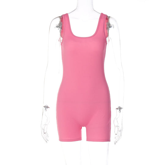 Damen Sportlicher Einteiler R&B