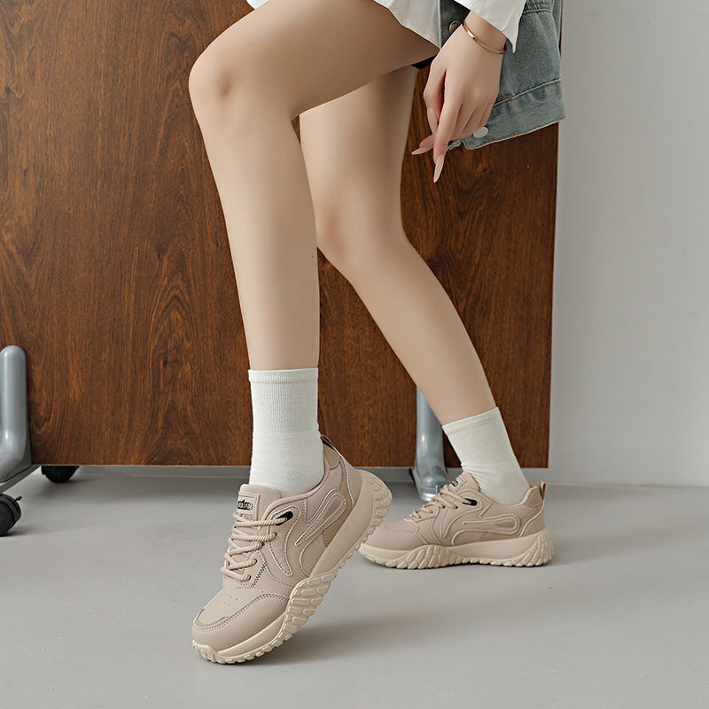 Damen sportliche Sneakers mit ergonomischem Dämpfungssystem und rutschfester Sohle R&B