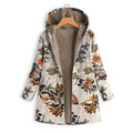 Damen Übergangsjacke mit Blumenmuster R&B