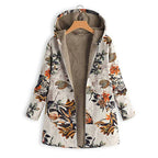 Damen Übergangsjacke mit Blumenmuster R&B