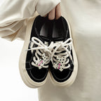 Damen Alltagssneakers mit klassischem Design und gepolsterter Innensohle