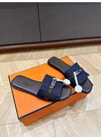 Damen Komfortable Badeschuhe mit modischen Textilriemen und elegantem Schnallenverschluss R&B