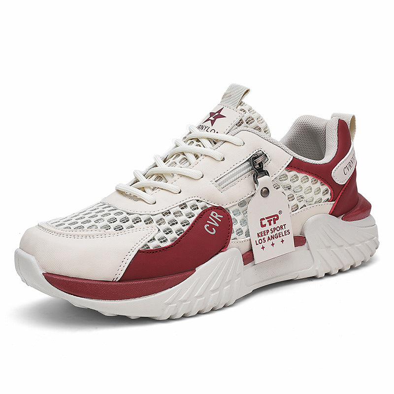 Damen Atmungsaktive Sneakers mit verstärktem Fersen- und Dämpfungssystem R&B