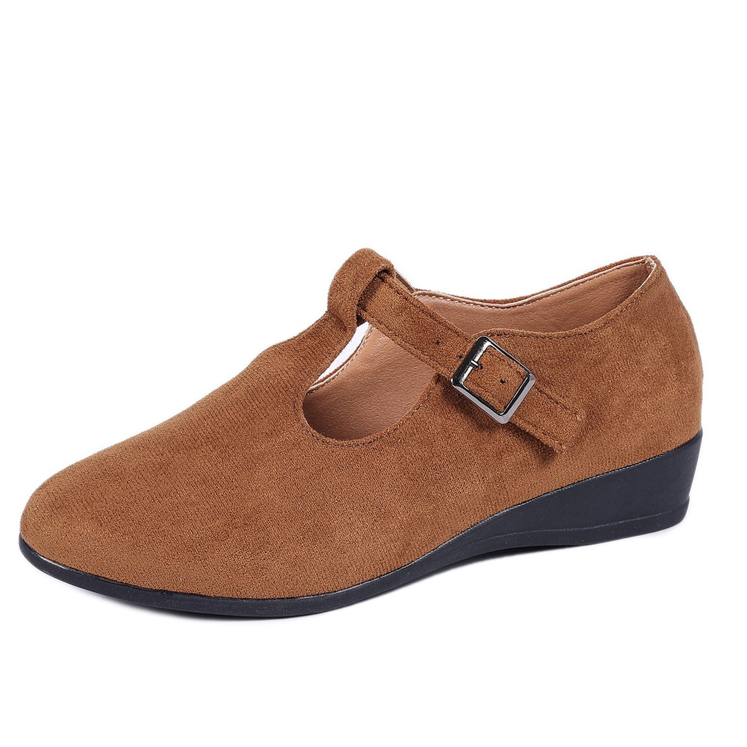 Damen Halbschuhe mit elegantem Riemendesign R&B