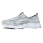 Damen Atmungsaktive Slip-On Sneakers mit elastischer Sohle R&B