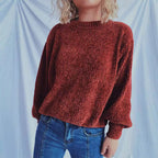 Damen Grobstrickpullover mit weitem Schnitt und strukturiertem Design R&B