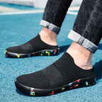 Damen Komfortable Freizeitschuhe mit rutschfester Sohle und elastischem Obermaterial