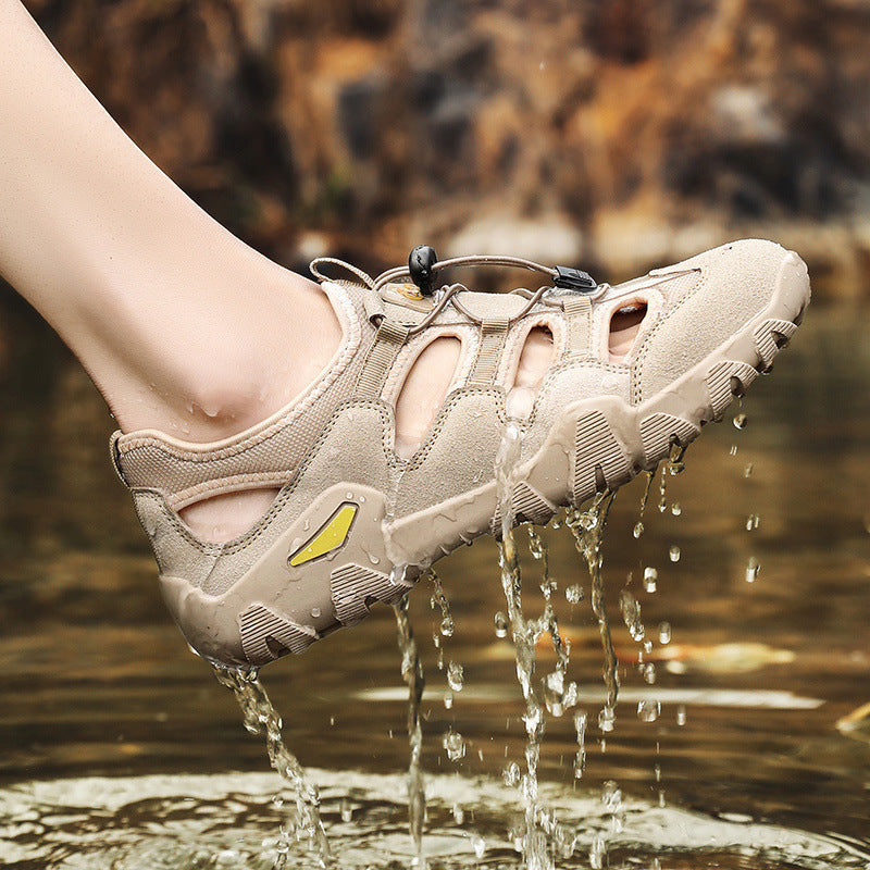 Damen Wasserdichte Outdoor-Sandalen mit rutschfester Sohle und atmungsaktivem Obermaterial R&B