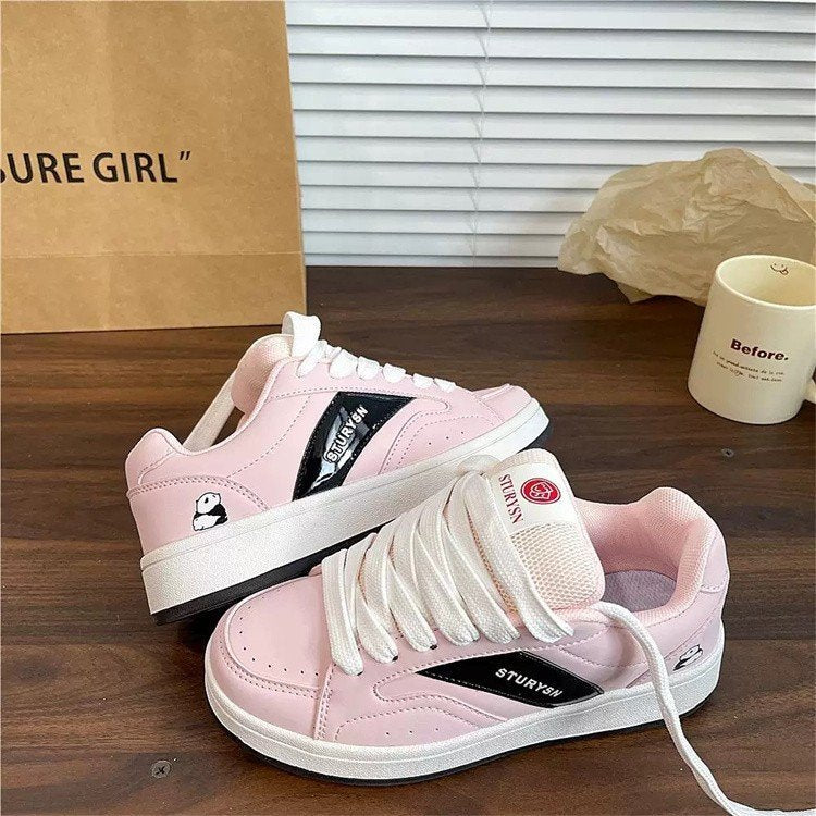 Damen Sportliche Sneaker mit gepolstertem Schaft und atmungsaktiver Oberfläche R&B