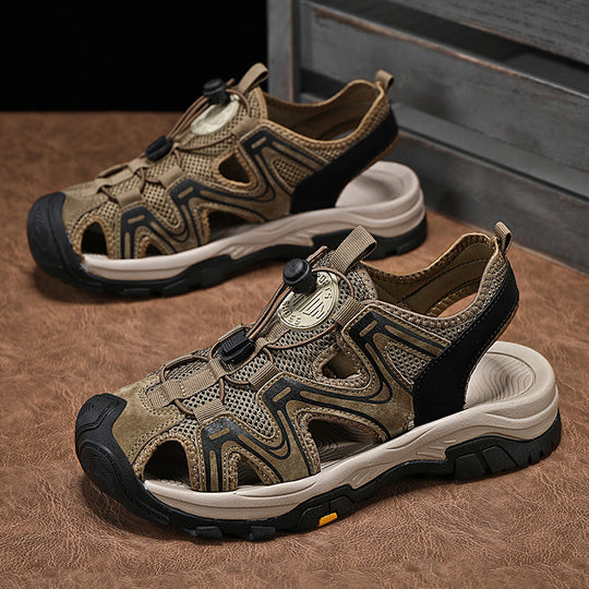 Damen Sportliche Mesh-Sandalen mit innovativem Schnellschnürsystem R&B