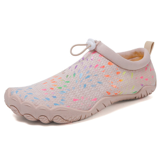Damen Flexible Aqua-Schuhe mit rutschfester Sohle und atmungsaktiver Struktur R&B