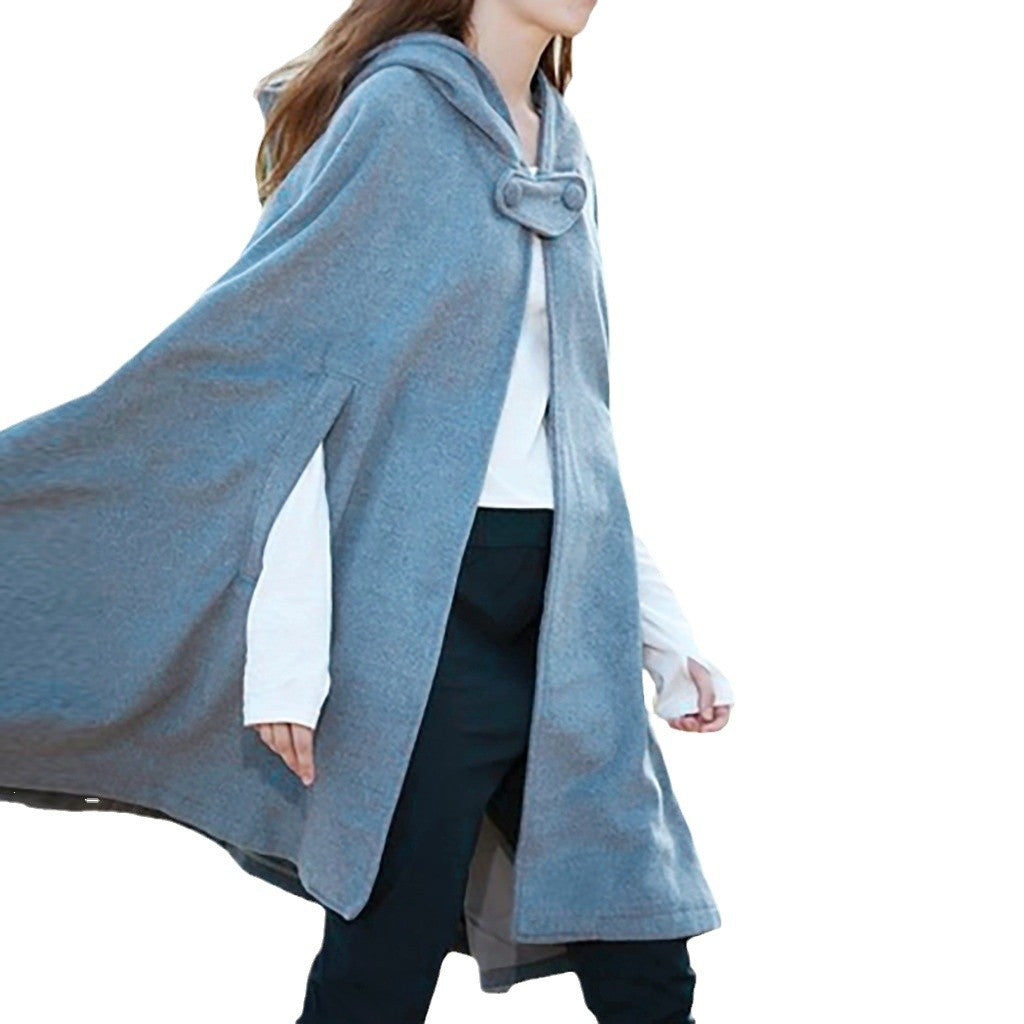 Damen Überwurf Poncho R&B