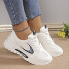 Damen Sportliche Sneakers mit atmungsaktiver Mesh-Oberfläche und stabiler Laufsohle R&B