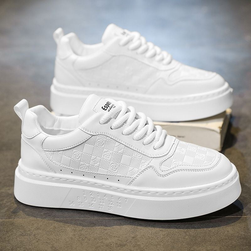 Damen Sportliche Plateau Sneakers mit modischem Obermaterial und ergonomischer Sohle