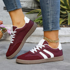 Damen Sportschuhe mit eleganter Retro-Ästhetik und bequemer Laufsohle R&B