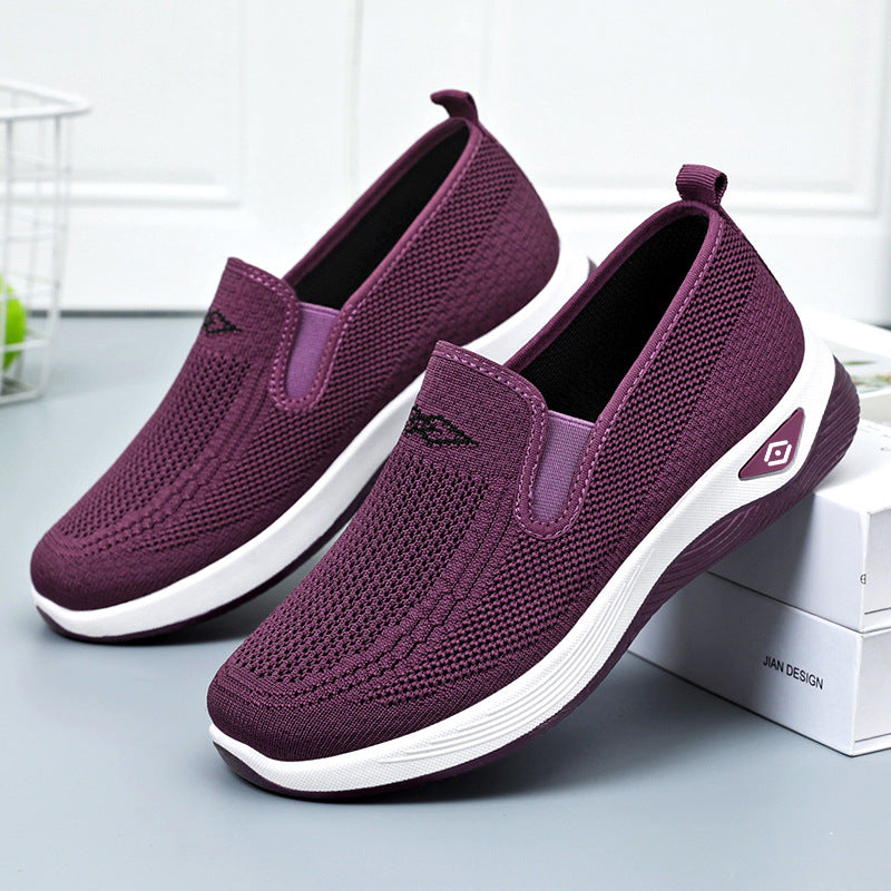 Damen Atmungsaktive Slip-On Sneakers mit flexiblem Design R&B