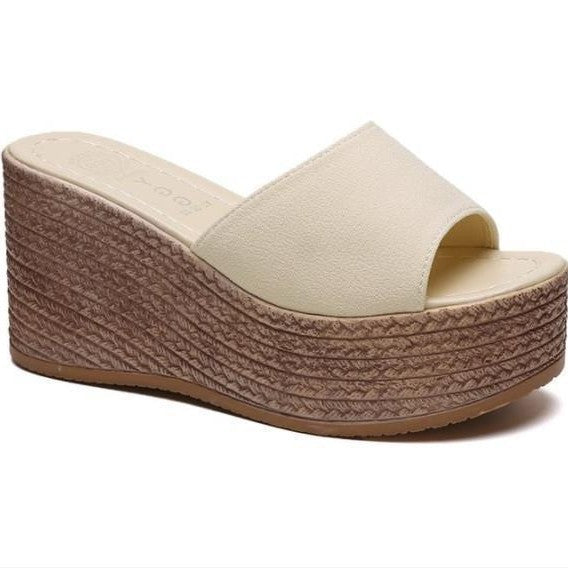Damen Bequeme und stilvolle Plateausandalen R&B