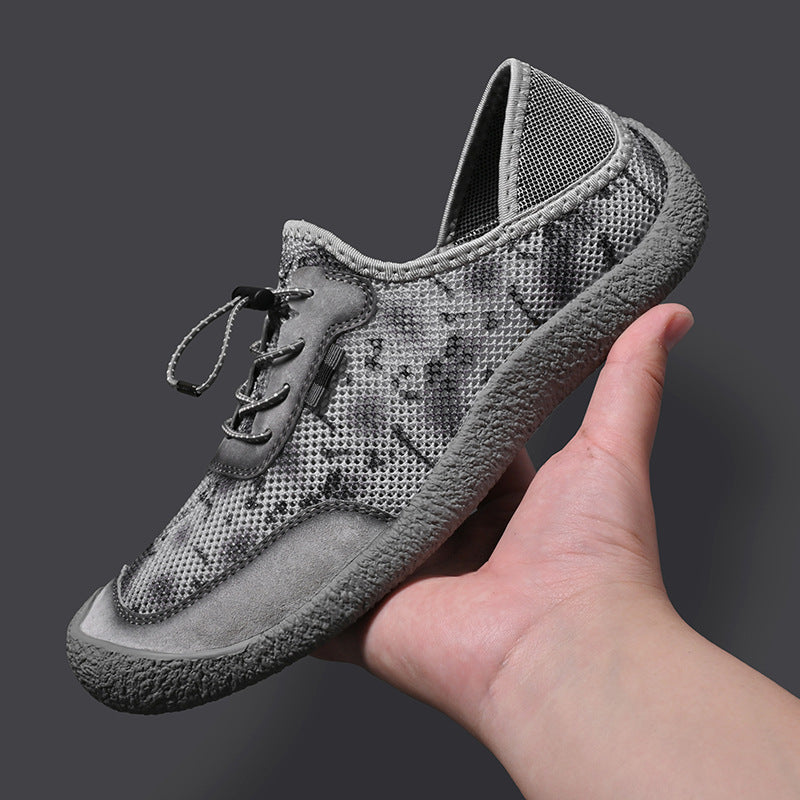 Damen Sportliche und leichtere Freizeitschuhe mit atmungsaktiver Netzstruktur R&B