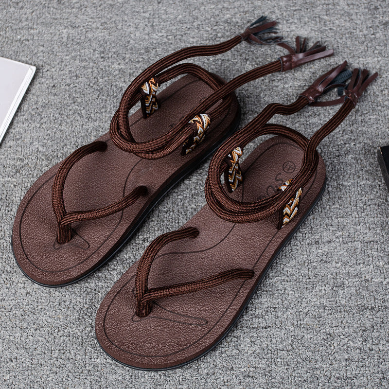 Damen multifunktionale Freizeitsandalen mit verstellbarem Riemensystem und rutschfester Sohle R&B