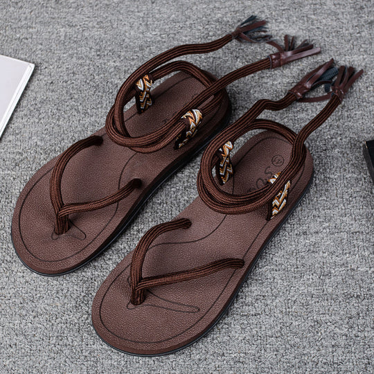 Damen multifunktionale Freizeitsandalen mit verstellbarem Riemensystem und rutschfester Sohle R&B