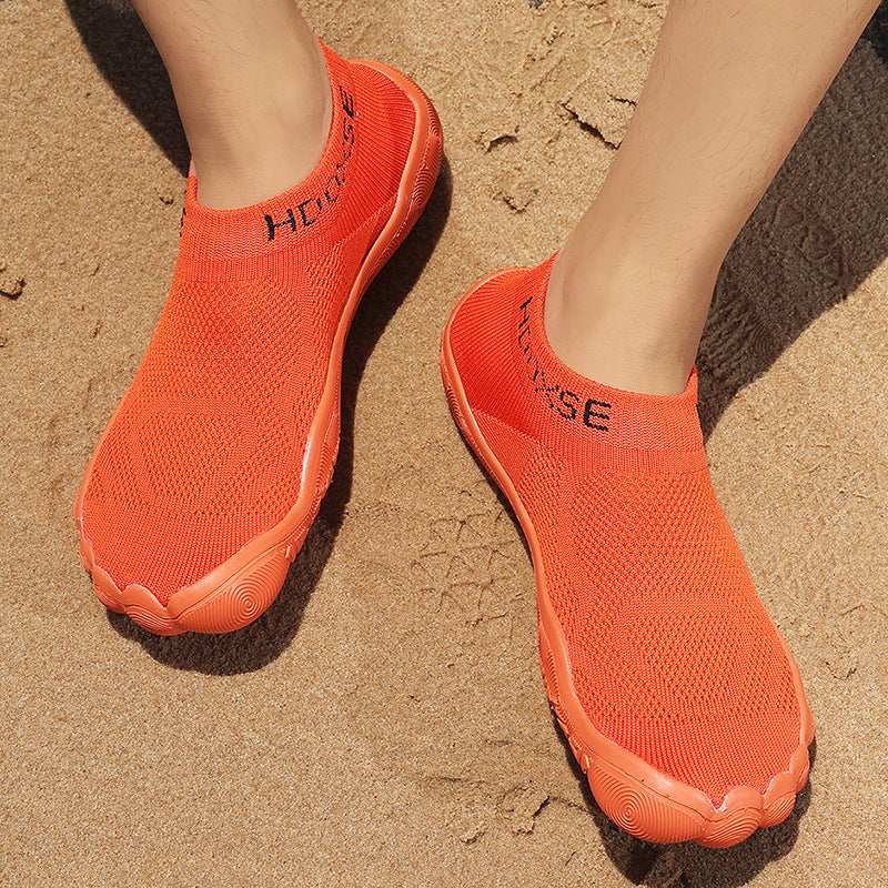 Damen Flexible Aquaschuhe mit elastischem Design und rutschfester Sohle