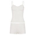 Damen Elegantes Spitzen-Nachtwäsche Set mit Schnürdetails R&B