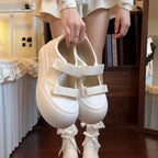 Damen Modische Sneakers mit verstellbarem Riemensystem und rutschfester Sohle R&B