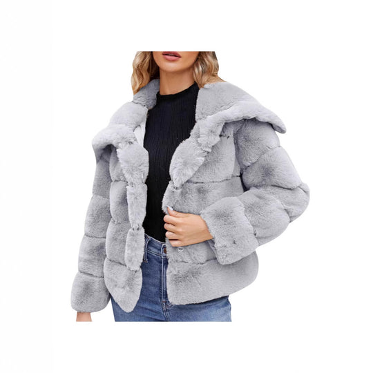 Damen Kapuzenjacke mit gepolstertem Design R&B