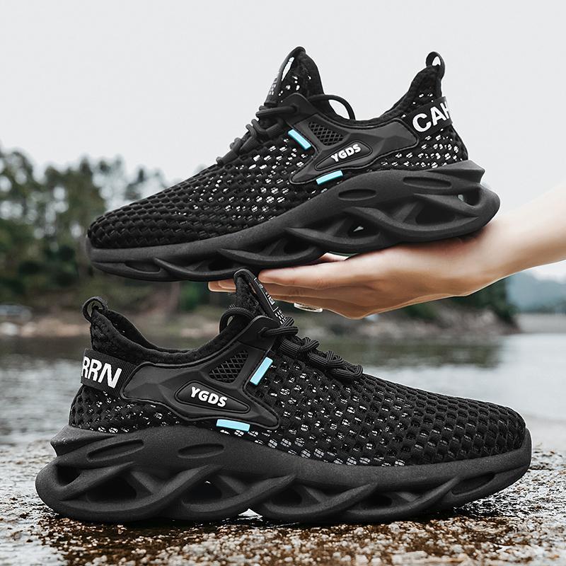 Damen Sportliche Lauf-Sneakers mit innovativer Mesh-Oberfläche und flexibler Dämpfungstechnologie R&B
