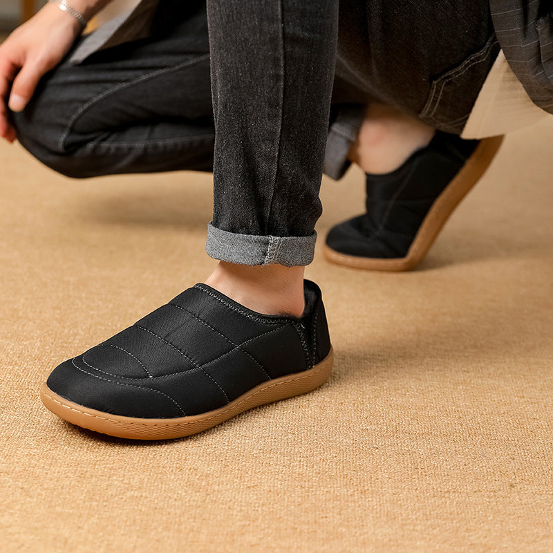 Damen Bequeme Hausschuhe mit Warmfutter R&B
