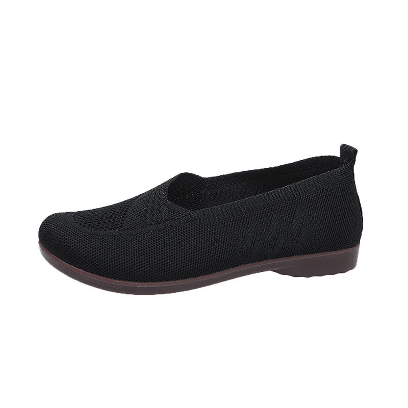 Damen Atmungsaktive Ballerinas mit elastischem Obermaterial R&B