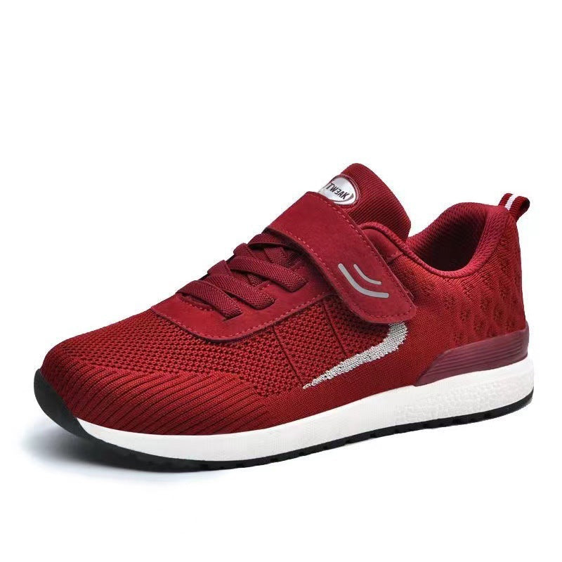 Damen Atmungsaktive Freizeitsneaker mit Klettverschluss R&B