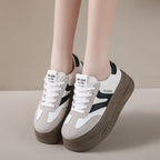 Damen Plateau-Sneaker mit modischer Verzierung