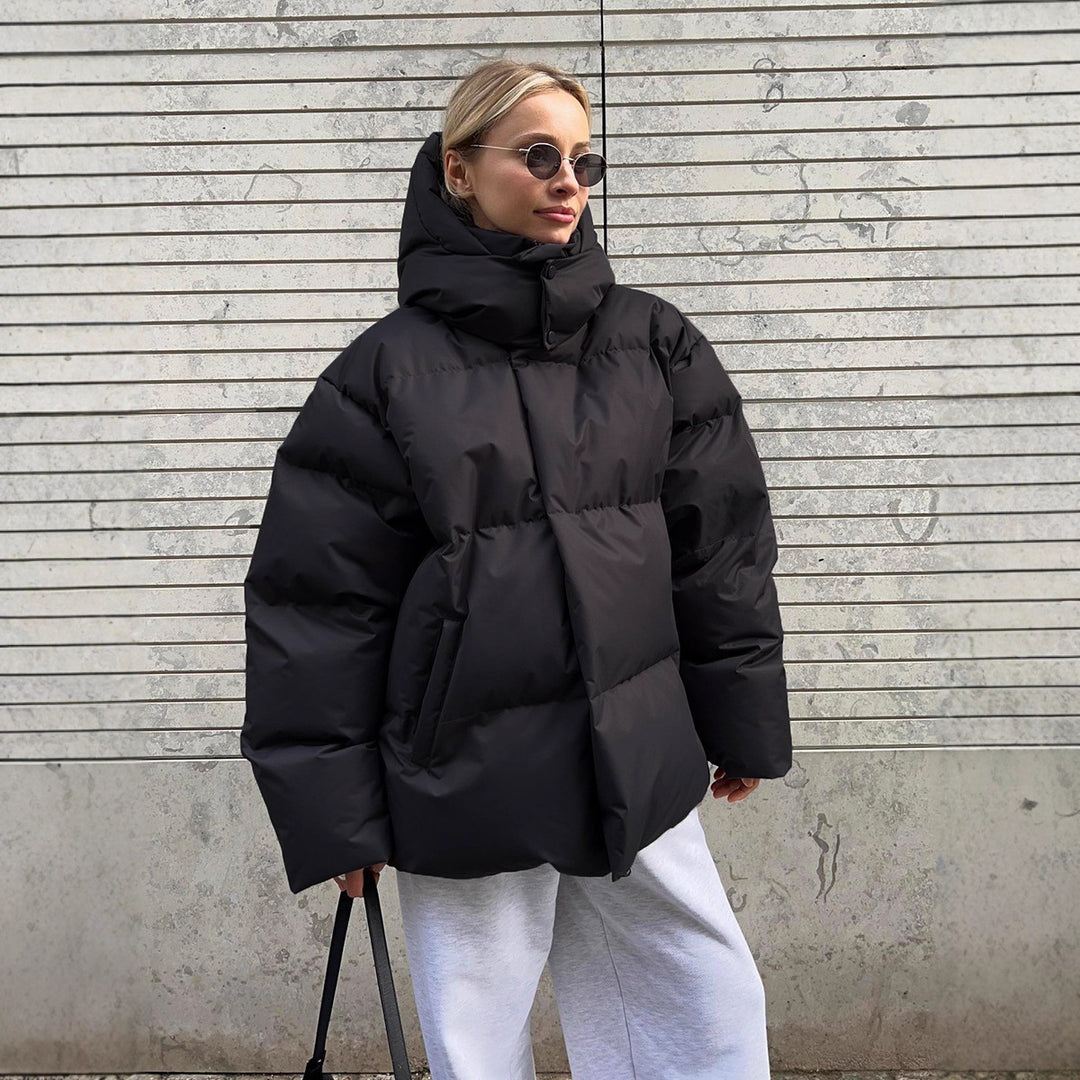 Damen Übergroße Daunenjacke R&B