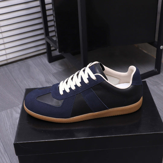 Damen Sportliche Leder Sneakers mit modischem Design und rutschfester Sohle R&B
