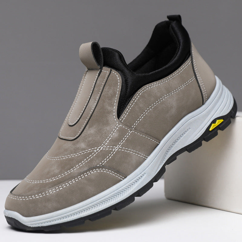 Damen Komfortable Slip-On Sneakers mit gepolsterter Sohle R&B