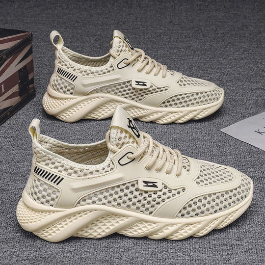 Damen Atmungsaktive Freizeitsneakers mit innovativem Netzdesign und bequemer Dämpfung R&B