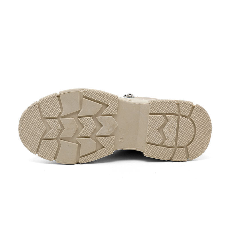 Damen Sportliche Sneaker mit trendiger Reißverschluss-Applikation und komfortabler Sohle R&B