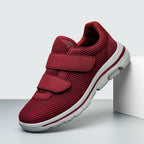 Damen Sportliche Klettverschluss Sneaker mit atmungsaktiver Oberflächenstruktur R&B