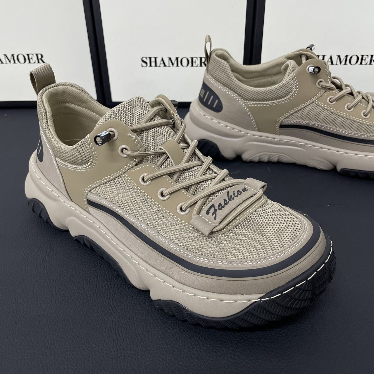 Damen Sportliche Lifestyle-Sneaker mit dämpfender Sohle und einzigartigem Design R&B