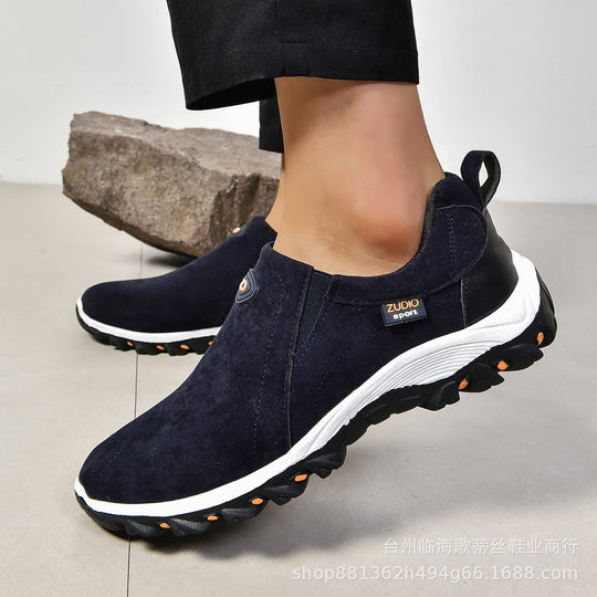 Damen Atmungsaktive Outdoor-Sneaker mit elastischem Einschlupf und rutschfester Sohle R&B