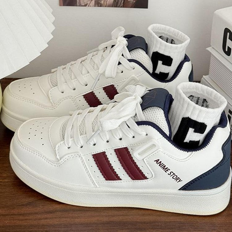 Damen Sneakers im sportlichen Retro-Stil mit atmungsaktiver Mesh-Oberfläche R&B