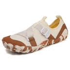 Damen Atmungsaktive Wassersportschuhe mit rutschfester Sohle und verstellbarem Riemen