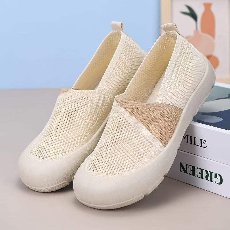 Damen Bequeme Slip-On Schuhe mit atmungsaktivem Obermaterial R&B