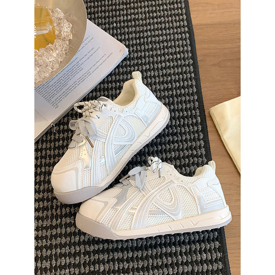 Damen Trendige Sneakers mit atmungsaktiver Mesh-Oberfläche und komfortabler Dämpfung R&B