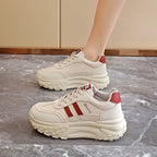 Damen Sportliche Chunky Sneakers mit stabiler Sohle und stylischem Design R&B