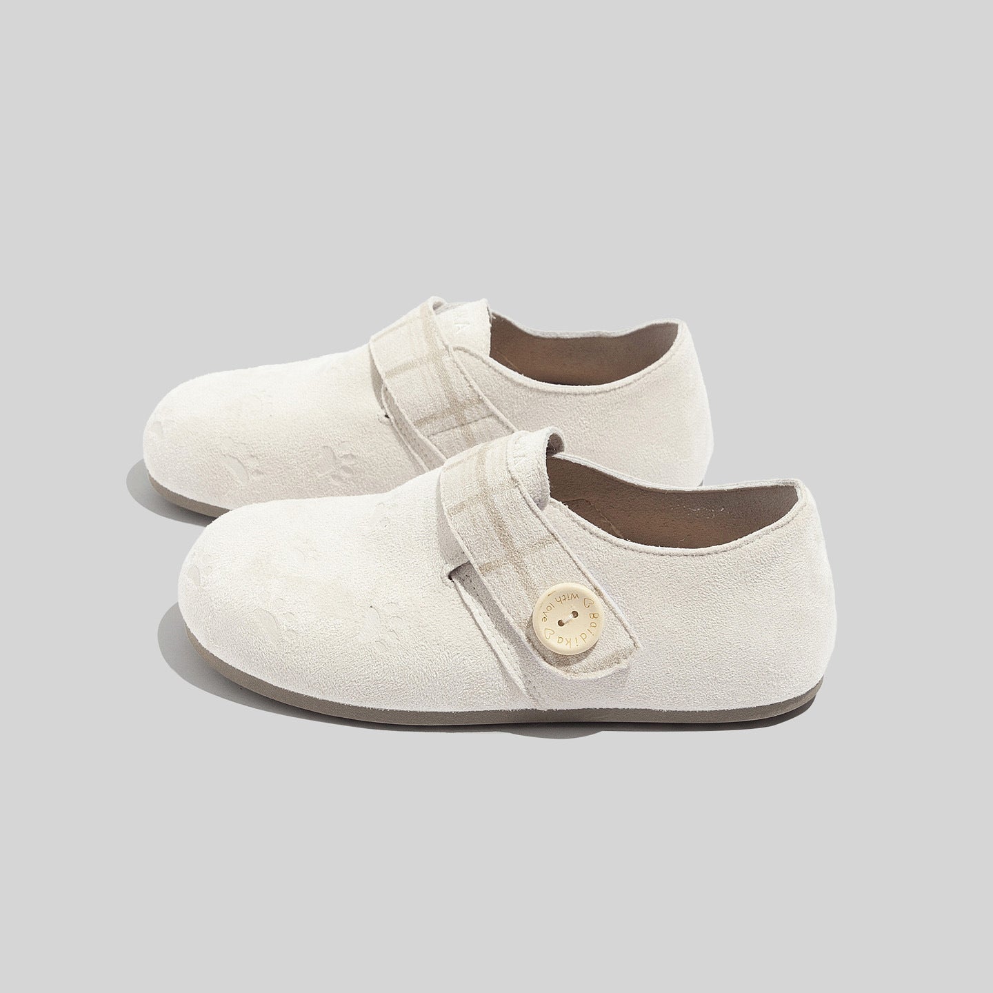 Damen Komfortable Slipper mit modischem Riemen und weicher Sohle