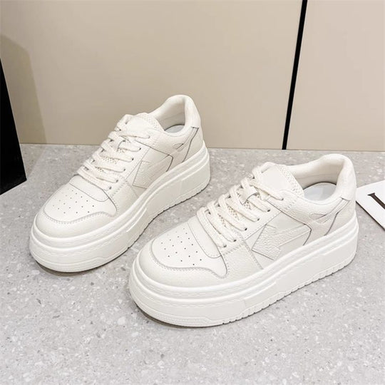 Damen Sneaker mit hohem Plateau und sportlichem Design R&B