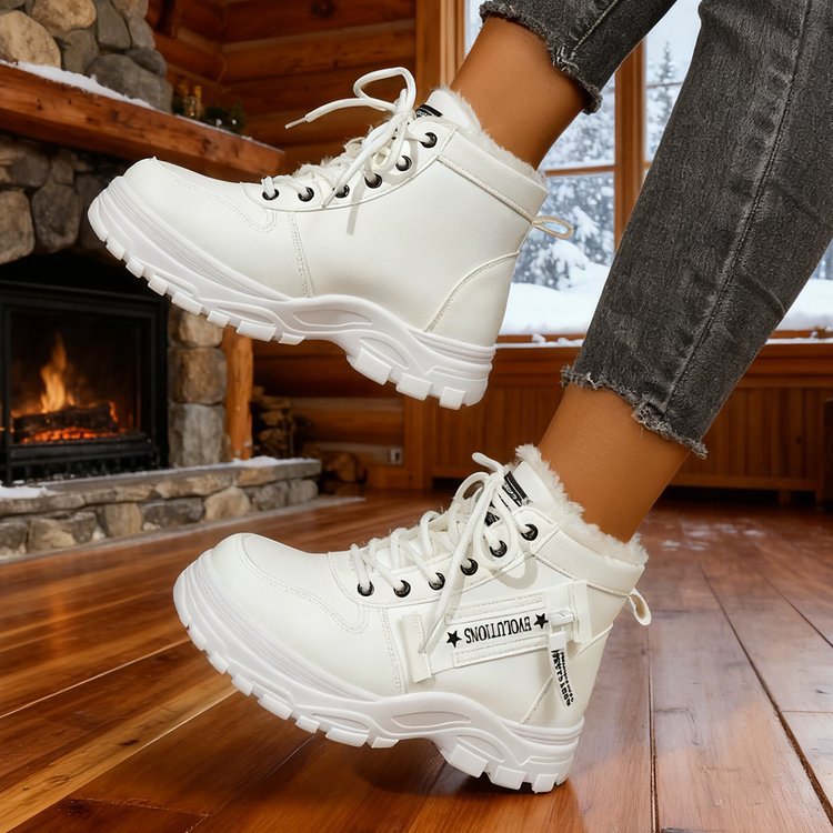 Damen Sportliche Winterstiefel mit kuscheligem Innenfutter R&B